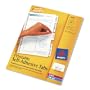 Avery Printable Repositionable Plastic Tabs, 1.75 Inches, White, 80 per Pack (16282)