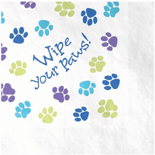 Party Pups Lunch Napkins 16ct