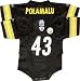 Troy Polamalu Black Reebok NFL Pittsburgh Steelers Infant Jersey