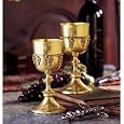 On Sale !! Grape Harvest Solid Brass Goblet