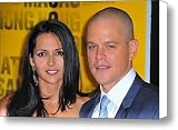 Luciana Bozan Barroso, Matt Damon Canvas Print / Canvas Art - Artist Everett