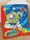Disney Pixar Toy Story Buzz Lightyear LARGE Fleece Blanket