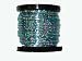 50 yd Fluorescent Light Blue w/ Silver Holographic CraftLace Spool