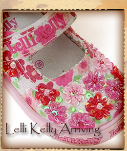 Lelli Kelly Embellished Canvas Mary Jane