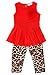 Zeagoo Girl Sleeveless T-shirt Top+pants Leggings Trousers Outfit Clothing