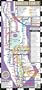 Streetwise Manhattan Bus Subway: Bus and Subway Map of Manhattan, New York