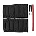 Car Curtain,MATCC 2pcs 70cm Mesh L Auto Rear Valance UV Sunshade Drape Visor Car Window Curtain black