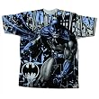 Batman Mr. Bat Dark Knight Men's Silver T-shirt