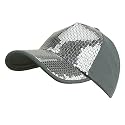 Sequin Front Baseball Cap - Grey W31S58F