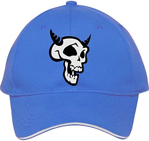 New Fashion Unisex Plain Baseball Caps Funny Skull Cotton Peaked Hat Casual Outdoor Travel Snapback