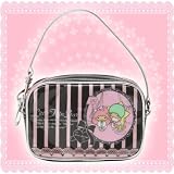 カメラポーチ 【デジカメケース】 ストライプ 【桐谷美玲コラボ】 リトルツインスターズ(キキララ) 【ORLT】