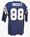 John Mackey Autographed Baltimore Colts Throwback Blue Cotton Jersey with 
