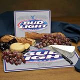 Bud Light A-B Glass Cutting Board Set