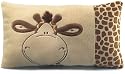 Nici 23437 Wild Friends, Kissen Giraffe, 43cm x 25cm, Plüsch
