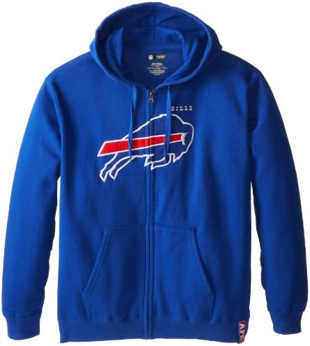 NFL Buffalo Bills Men's Classic Heavyweight IV Fleece, Deep Royal, Small