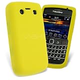 Celicious Yellow Silicone Skin Case for Blackberry Bold 9700 / 9780 with Screen Protector