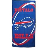 BUFFALO BILLS 100% Cotton Full Size 30 by 60 BEACH / BATH TOWEL