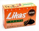 Likas Original Papaya Whitening Soap,  (Pack of 2)