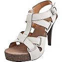 Bronx FANCY - Plateau - Sandalette - white