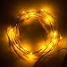 SUPERNIGHT (TM) 7ft/2m 20 LEDs Yellow Christmas Wedding Copper LED Strings AA Battery Powered Ultra Thin String Lights Wire Portable Christmas Trees Lighting Decorative LED Strings