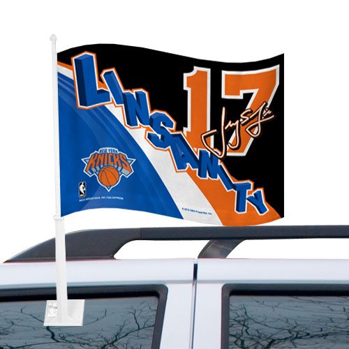 NBA Jeremy Lin New York Knicks LINsanity Car Flag ()