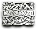 CELTIC KNOT DESIGN Belt Buckle Irish Keltic Gothic Ireland St. Patrick's Day