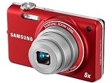 Produkt-Bild: Samsung ST65 Digitalkamera (nur Micro-SD, 14,2 Megapixel, 5-fach opt. Zoom, 6,9 cm (2.7 Zoll) Display, bildstabilisiert) rot