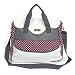 Magideal 2pcs Mummy Bag Baby Nappy Diaper Changing Bag Shoulder Handbag Set Red RS.1020.00