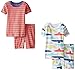 Carter's Baby Boys' 4 Piece Short PJ Set (Baby) Submarine