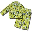 SpongeBob SquarePants "Best Day Ever" Long-sleeve coat-style pajamas for toddlers