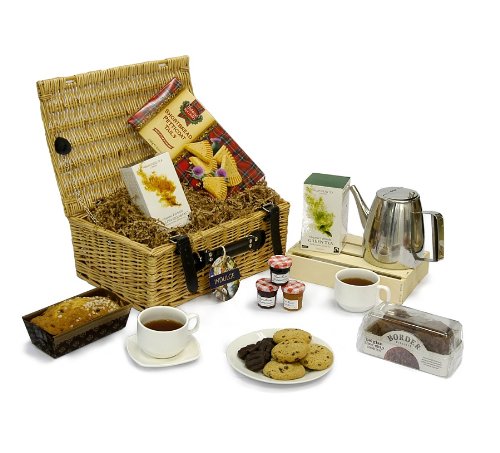 Organic Fairtrade Hampstead Tea & Biscuits Picnic Hamper