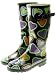 Couture Discount Gummistiefel Regenstiefel Herzen Schwarz (GST3)
