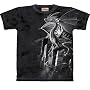 Silver Dragon T-Shirt by The Mountain 100% Cotton Short Sleeve Shirt to fit Teens & Adults
