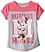 Disney Girls' Minnie Mouse Baseball T-Shirt
