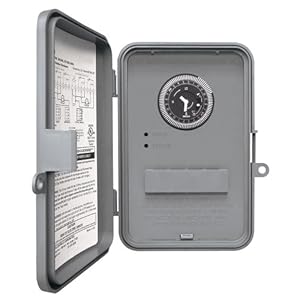 Intermatic WHQ4 40a Spdt/Dpdt, 24-Hour, Plastic Indoor Enclosure Water