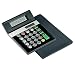 NAVA Columbia 電卓ブラック SCL-001: 薄さ8ミリ、LCD表示部はティルティング可能で機能的。こだわりのデザインで世界的ベストセラーの電卓です。ソーラー、ボタン電池のデュアルパワー。ケース付き。