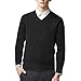 Just No Logo Men's Wool Sweater V-Neck Pullover Sweater Pullover