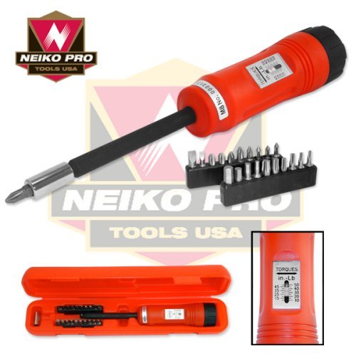 Professional-Grade Torque Screwdriver - 10-50 Inch Lbs