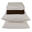 DwellStudio&reg; for Target&reg; Brown Stripe Sheet Set King