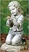 Outdoor Living : Joseph's Studio Boy Holding A Frog Garden Statue 15.5"