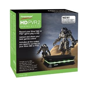 Hauppauge HD PVR 2 Gaming Edition High Definition Game Capture Device with HDMI In and Out and Real Time Passthrough for Use with PC, Xbox 360 and PS3