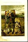 Antique Fine Art Print 1861 Between Shows