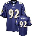 Haloti Ngata Jersey: Reebok Purple Replica #92 Baltimore Ravens Jersey