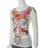 Everday Brand Junior Graphic Print Long Sleeve Top