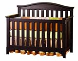 IMAGE OF Child Craft Hawthorne Lifetime Convertible Crib, Espresso