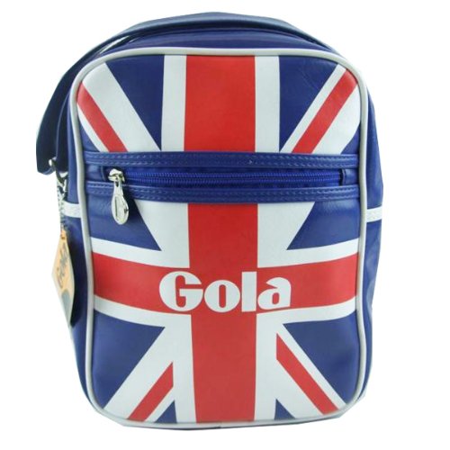 Gola Union Jack Navy Red Retro Flight Mini Bronson Bag
