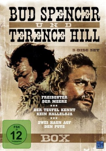 KSM GmbH Bud Spencer & Terence Hill - Box, Vol. 4 (Freibeuter der Meere remastered/Der Teufel kennt kein Halleluja/Zwei haun auf den Putz) - (3 Di ...
