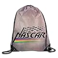 Hotboy19 NASCAR Stock Car Racing Backpack Gymsack Sack Pack White