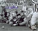 Bart Starr Autographed/Hand Signed Green Bay Packers 8x10 Photo (Black & White Ice Bowl Game)