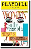 Brand New Color Playbill from Women on the Verge of a Nervous Breakdown starring Sherie Rene Scott Patti LuPone Brian Stokes Mitchell Laura Benanti